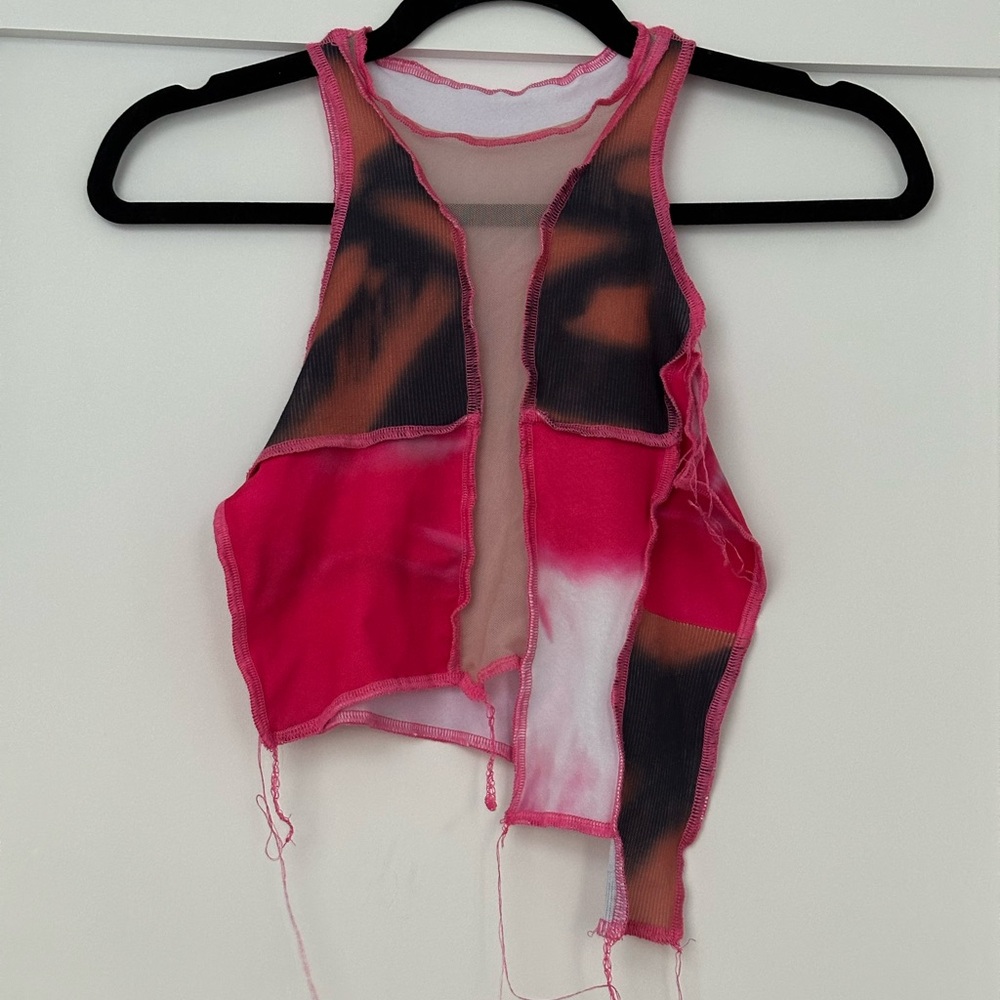 Patchwork crop top